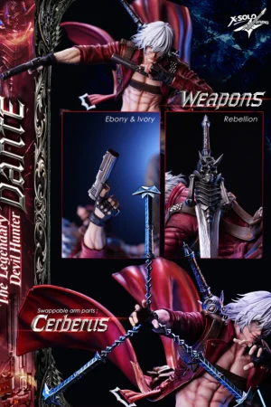 Dante Devil May Cry 3 TOPGK Statue-X-SOLO Studio - Photo 6 | TopGKStore