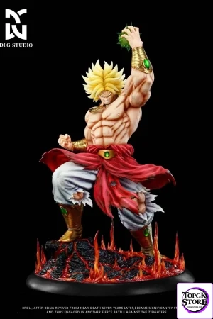 Dragon Ball Series Broly Single Character Museum 1/4 1/6 Scale TOPGK Statue DLG Studio - Photo 5 | TopGKStore