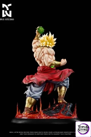 Dragon Ball Series Broly Single Character Museum 1/4 1/6 Scale TOPGK Statue DLG Studio - Photo 9 | TopGKStore
