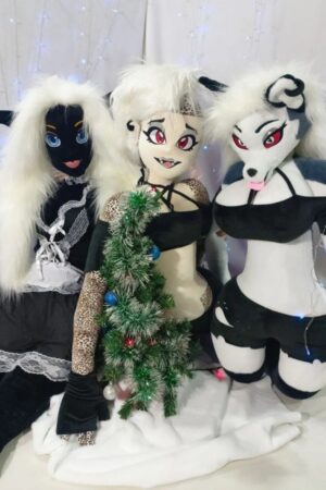 Alternative view of Drow Dark Elf Sex Doll Plush Toy 160cm