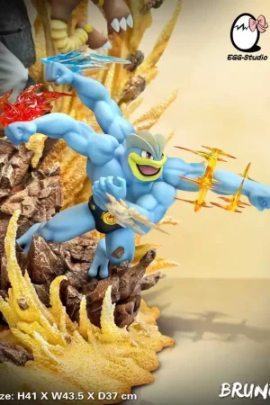 Elite Four Bruno-Pokemon 1/4 Scale TOPGK Statue-Egg Studio - Photo 2 | TopGKStore