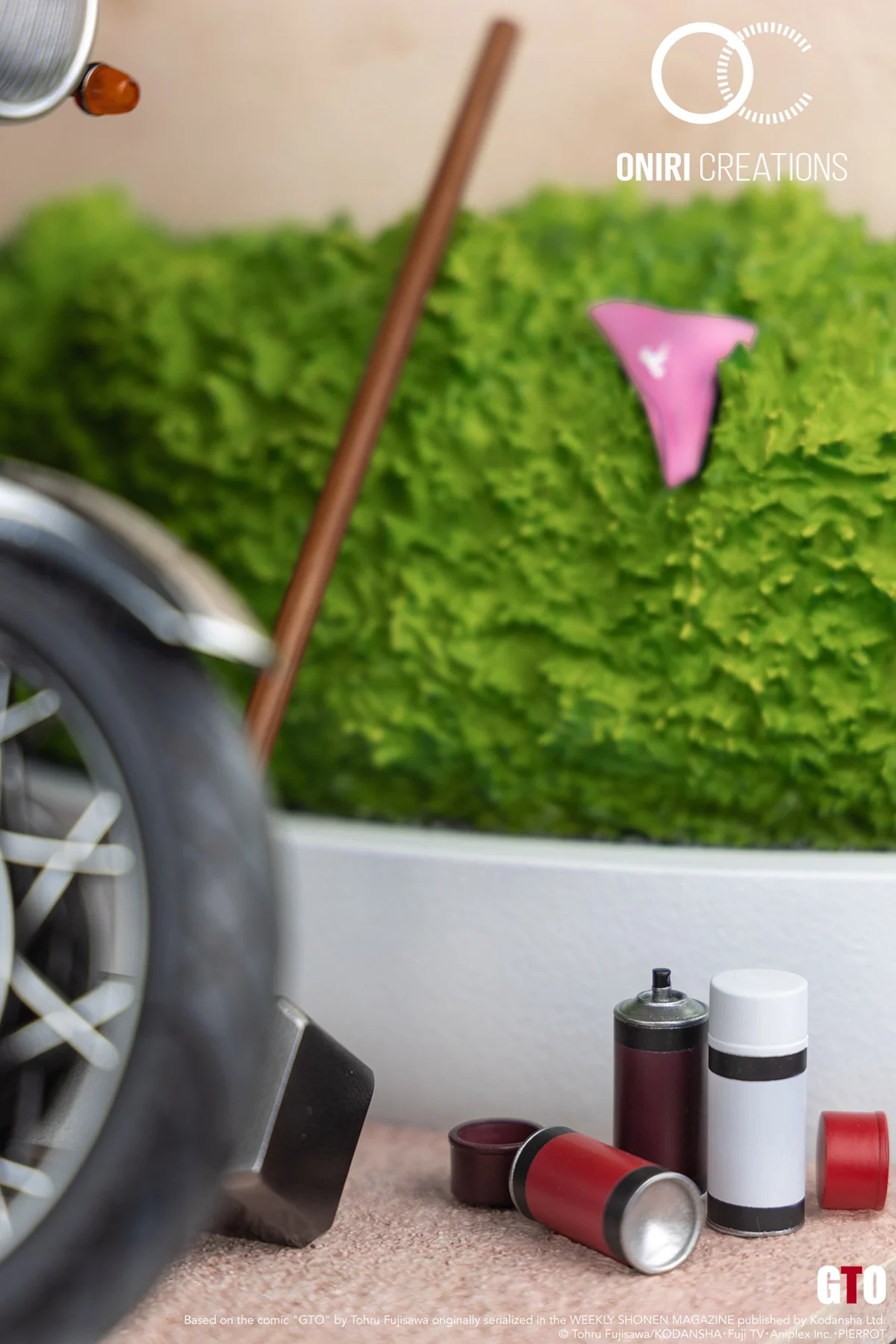 Oniri GTO Onizuka Eikichi 1/6 Scale Statue – Limited Edition Diecast Motorcycle Diorama (In Stock) - Image 20