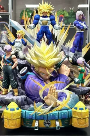 Trunks Dragon Ball Z  Large Scale Resin Statue with LED (Limited 188) - SHK Studio