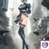 NieR:Automata 2B 1/6 Scale GK Statue-Imagination Studio - Photo 2 | TopGKStore