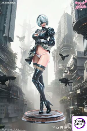 NieR:Automata 2B 1/6 Scale GK Statue-Imagination Studio - Photo 2 | TopGKStore