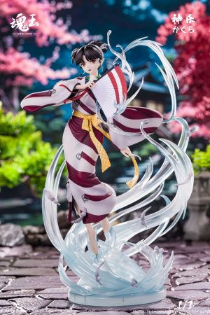 Kagura Elegant Fan Dance Ver. 1/7 Scale TOPGK Statue HUNYU Studio - Photo 2 | TopGKStore