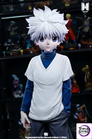 Killua 1/1 Life-Size TOPGK Statue Hunter x Hunter-Zoldyck Studio - Photo 7 | TopGKStore