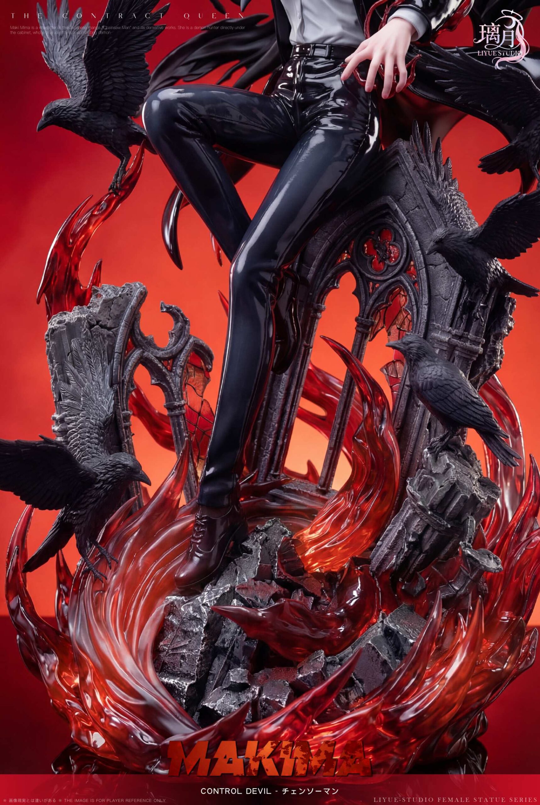 Makima Chainsaw Man 1/6 Scale GK Statue - LiYue Studio - Image 11