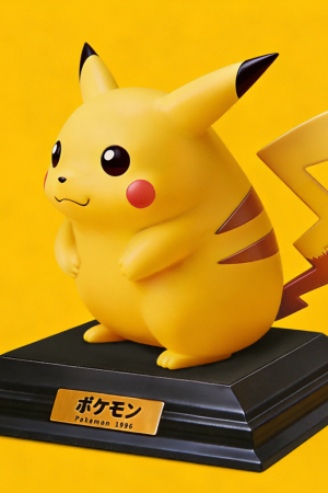 Pikachu 30th Anniversary Retro Handheld Character Pokémon TOPGK Statue-Miumiu Studio - Photo 4 | TopGKStore
