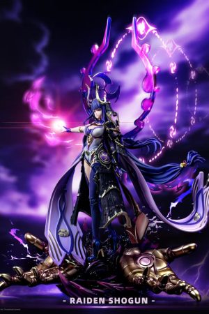 Raiden Shogun Genshin Impact 1/6 Scale TOPGK Statue-Pink Lady Studio - Photo 4 | TopGKStore