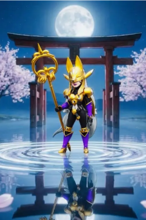 Alternative view of Sakuyamon Digimon 1/7 Scale GK Statue-MDS Studio