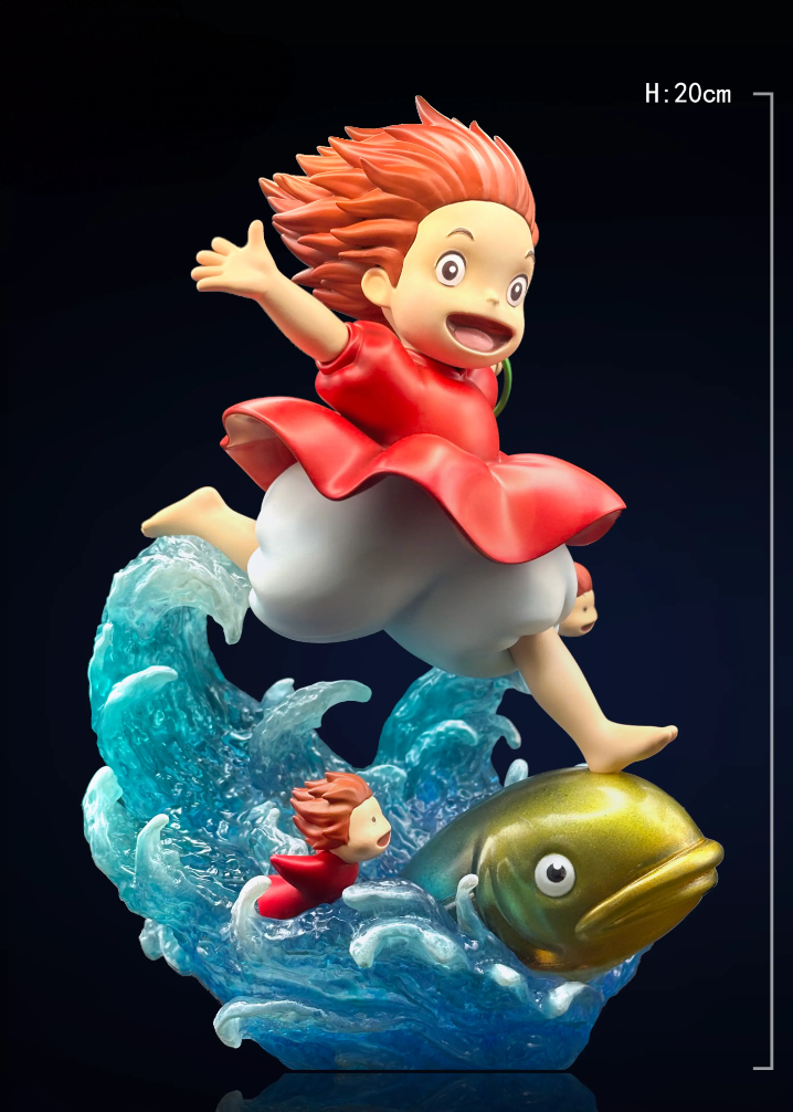 Running Ponyo Ponyo on the Cliff - Fei Xiang Studio