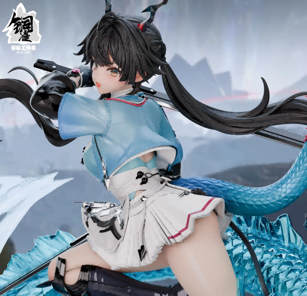 Arknights: Endfield Chen Qianyu 1/6 Scale Resin Statue – IRON BIRD Studio - Image 3
