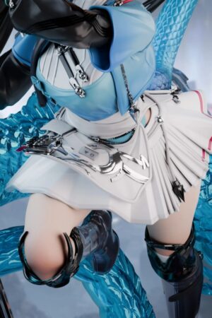 Alternative view of Arknights: Endfield Chen Qianyu 1/6 Scale Resin Statue – IRON BIRD Studio