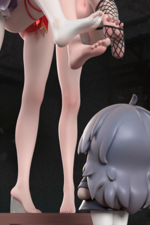 Alternative view of Fu Xuan X Sparkle X Silver Wolf  Honkai: Star Rail 1/6 Scale Statue Hyperion Studio Collectible Figure