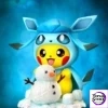 Pikachu COS Glaceon Pokémon-CHEESE Studio - Photo 1 | TopGKStore