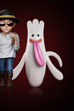 Alternative view of Gill Bastar with Ghost One Piece Mini TOPGK Statue – Yz Studio