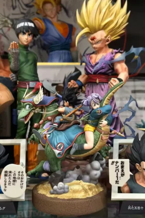 Alternative view of Dragon Ball’s earliest journey—Kid Goku and Bulma Limited Edition Figure - Cell Studio