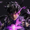 Shadow Monarch Sung Jinwoo Solo Leveling 1/6&1/4 Scale TOPGK Statue Mask Studios - Photo 4 | TopGKStore