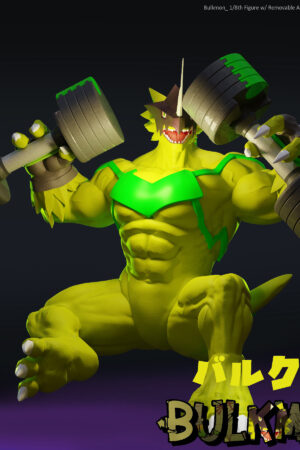 Shibadon Studio Digimon IP Bulkmon 18+ Furry Limited Statue Figure