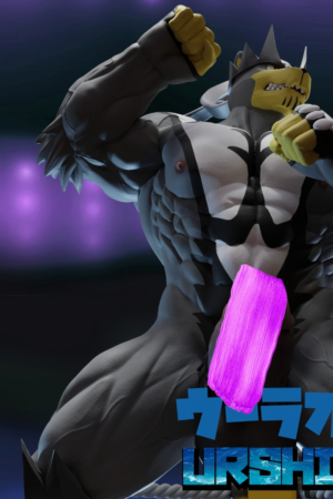 Alternative view of Shibadon Studio Pokémon Urshifu 1/8 Scale Collectible Statue