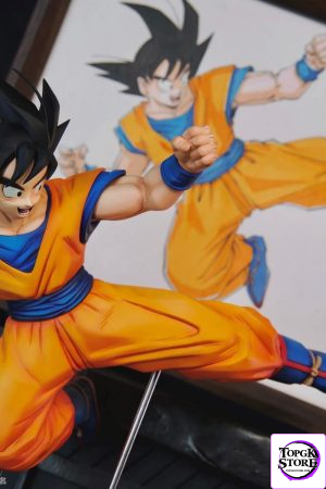 Son Goku Flying Kick 1/7 Scale Resin Statue – PL Studio - Photo 5 | TopGKStore