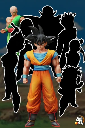 Son Goku X Tien Shinhan Dragon Ball 1/3 Scale TOPGK Statue-KI Studio - Photo 1 | TopGKStore