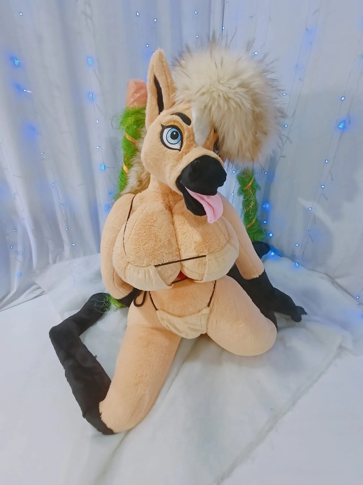 Stuffed Furry Anthro Mare Horse Sex Doll 160cm