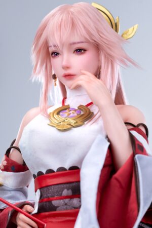 Alternative view of Genshin Impact Yae Miko 1/3 Scale Sex Silicone Doll-Weyland Bioscience Studio