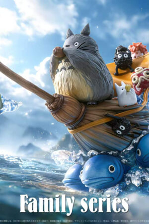 Alternative view of Wu Yu Studio - Magic Broom Cute Creatures Flight Tale Hayao Miyazaki