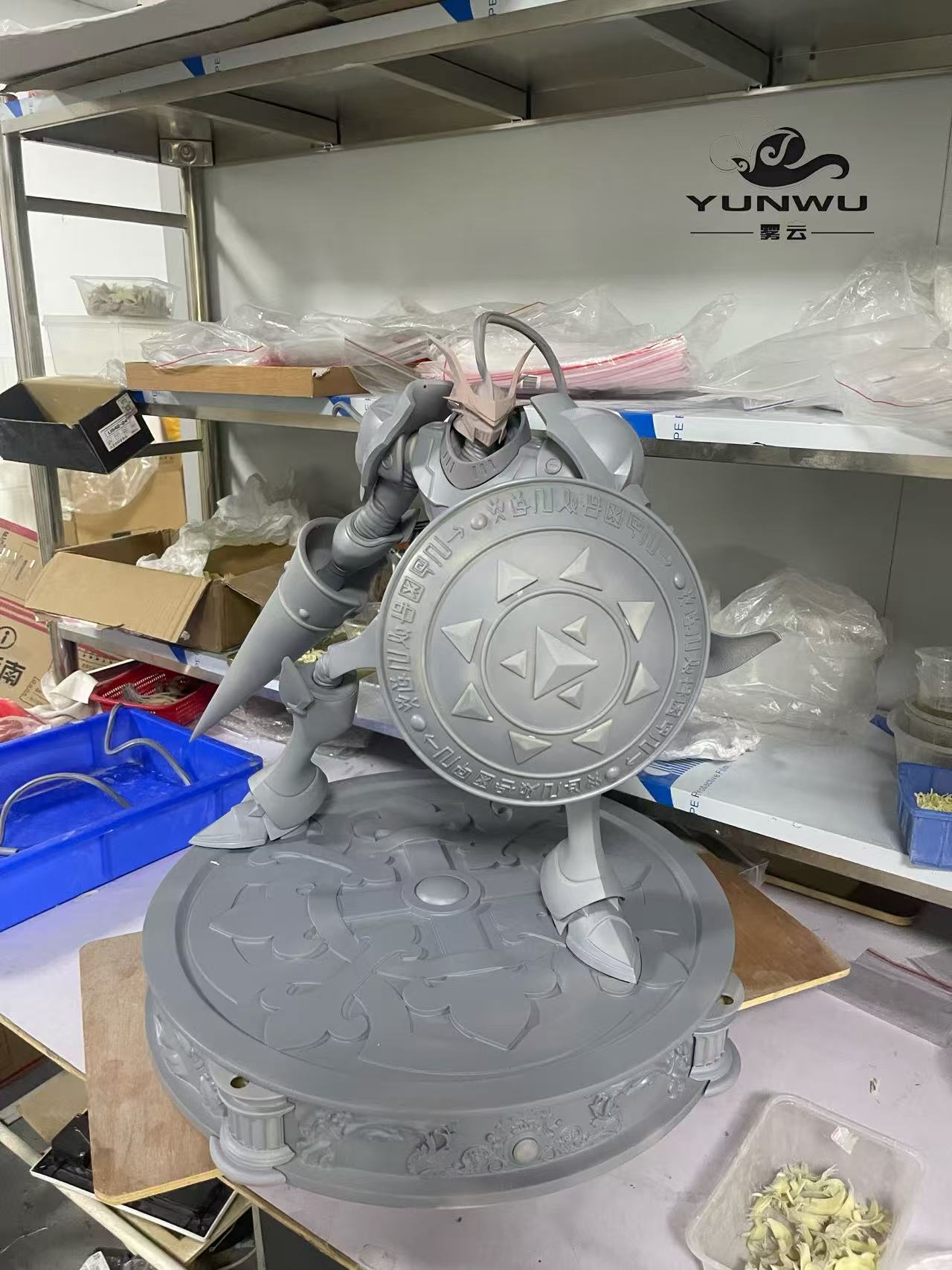 Gallantmon Digimon Resin Statue Limited Edition - YUNWU Studio - Image 7