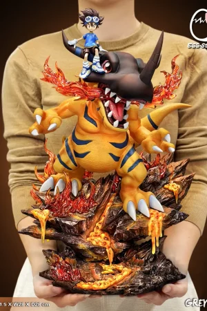 Yagami Taichi X Greymon Digimon 1/5 Scale TOPGK Statue-EGG Studio - Photo 5 | TopGKStore