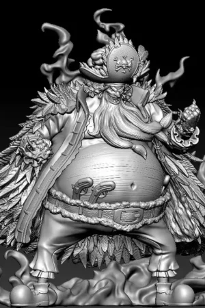 One Piece Blackbeard Pirates #11 Marshall D. Teach Statue – Dx Studio