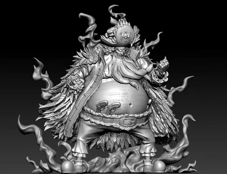 One Piece Blackbeard Pirates #11 Marshall D. Teach Statue – Dx Studio