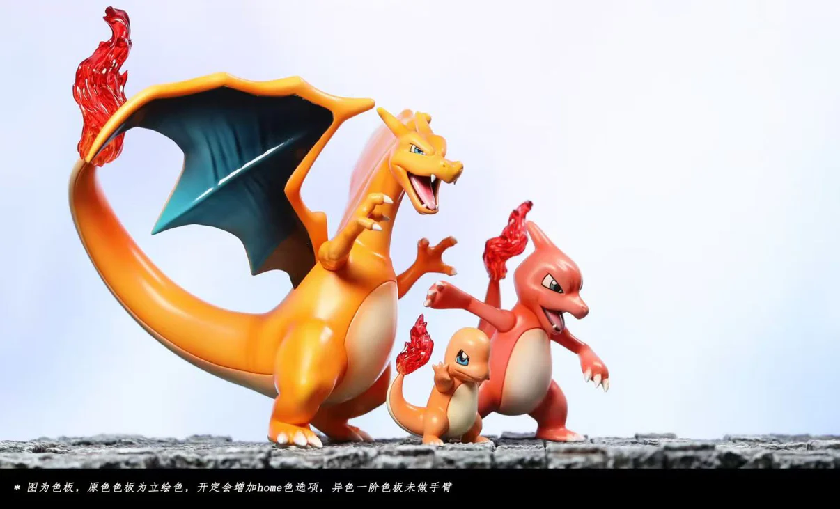 Charizard Evolution Set Pokémon 1/20 Scale Figures Fog Studio - Image 8