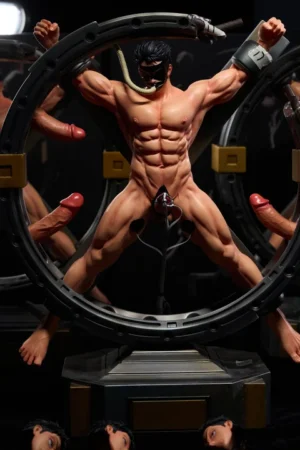 Alternative view of Akitaru Obi Fire Force 1/4 Scale GK Statue [R18] - BDSM Studio