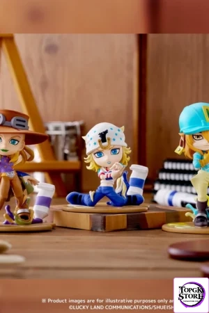 Bushiroad Creative - STEEL BALL RUN JoJo's Bizarre Adventure Chibi Figure Johnny Joestar X Gyro Zeppeli X Diego Brando (Licensed)