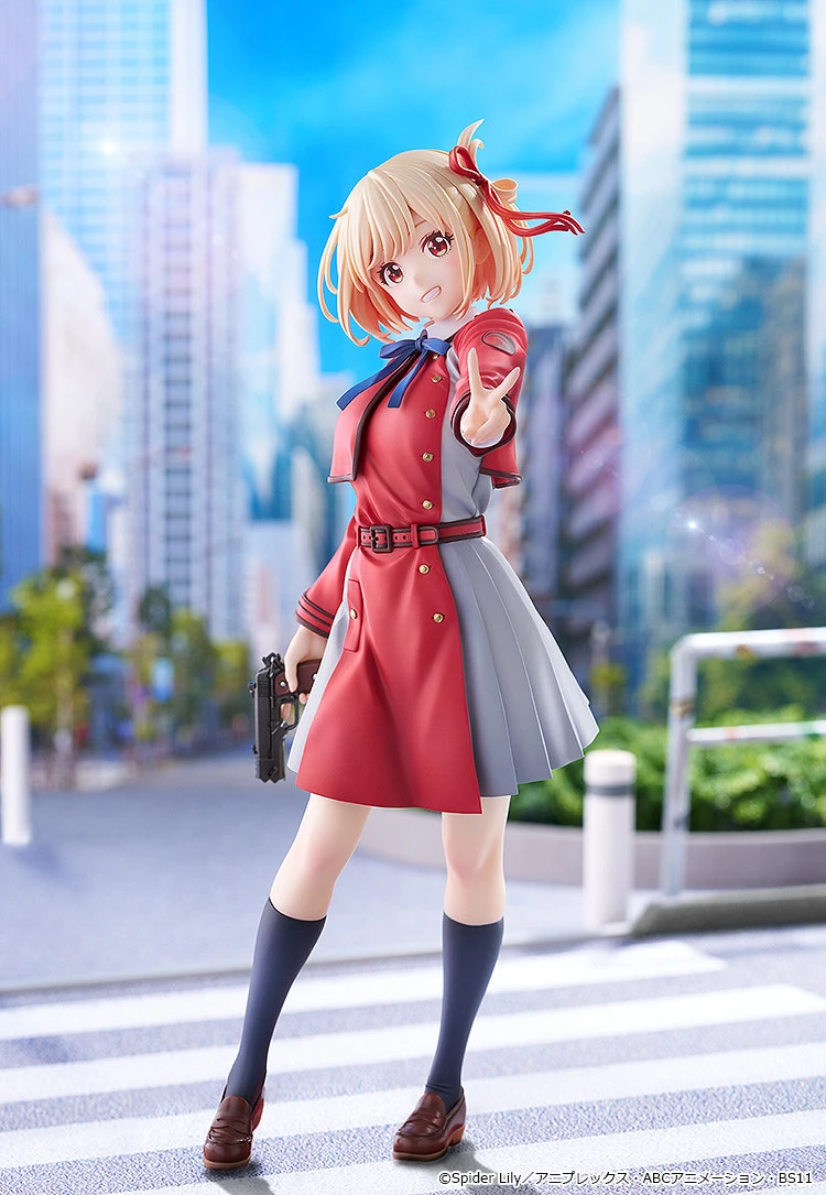 1/6 Scale Key Visual Ver. Takina Inoue & Chisato Nishikigi – Lycoris Recoil Official Statue – GSC - Image 17