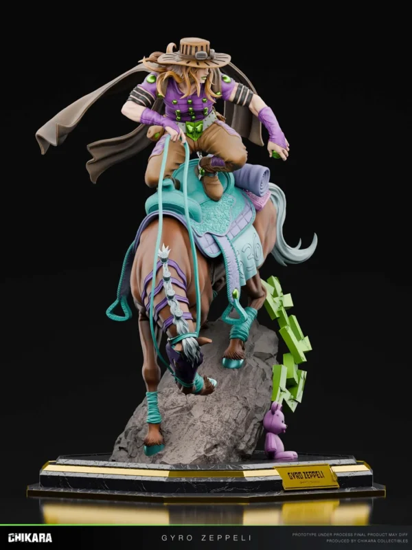 Gyro Figure Gyro Zeppeli JoJo's Bizarre Adventure.1/5 Scale GK Statue-CHIKARA ...