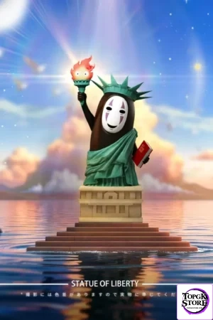 Long Miao Studio - No-Face COS Statue Of Liberty Spirited Away X Howl's Moving Castle - Photo 1 | TopGKStore