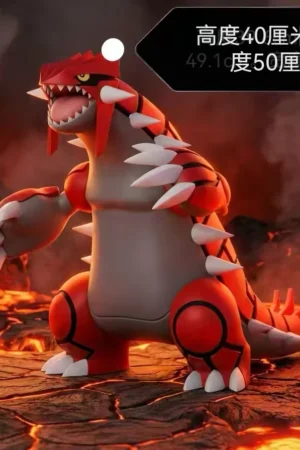 Alternative view of Groudon Pokémon 1/5 Scale Statue - LD Studio
