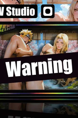 B&W Studio - Konan X Naruto Uzumaki Ben's Delusion World Series Desktop Decor Card #24 Naruto