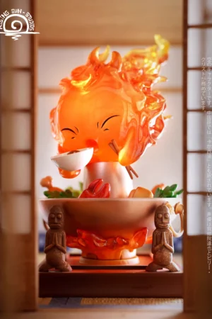 Howl’s Moving Castle Calcifer Hot Pot 1/7 Scale GK Statue - RS Studio