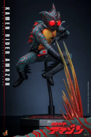 Movable Kamen Rider Amazon with LED 1/6 Scale PVC & ABS Statue – Hot Toys