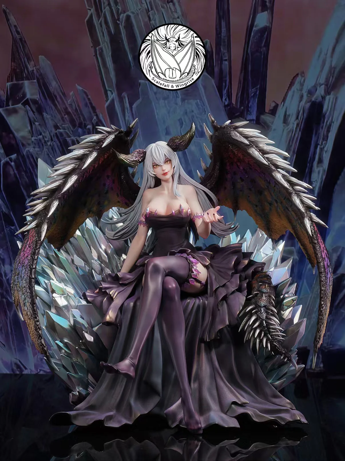 Nergigante Ruiner Girl Monster Hunter 1/4 Scale Statue Scalefall x Wingrise Studio - Image 10