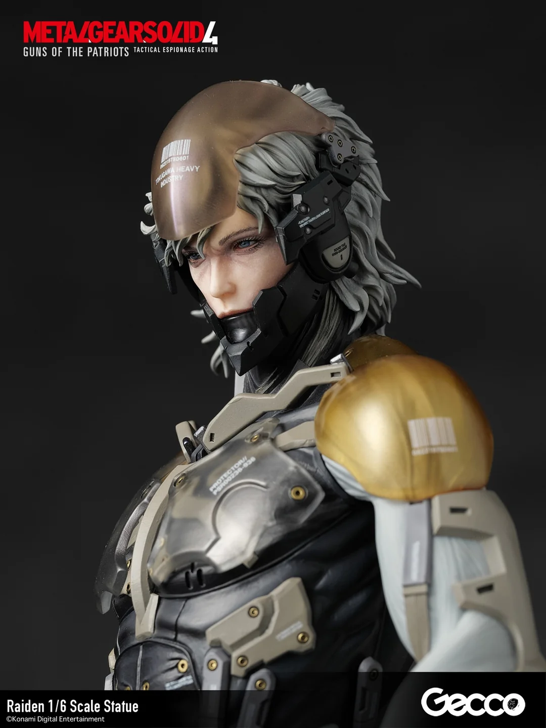 METAL GEAR SOLID 4 GUNS OF THE PATRIOTS Raiden 1/6 Scale Statue (Licensed) - Gecco - Image 13
