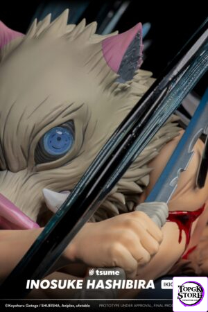 Alternative view of Demon Slayer: Kimetsu No Yaiba Inosuke Hashibira Ikigai 1/6 Statue (Licensed)-Tsume Studio