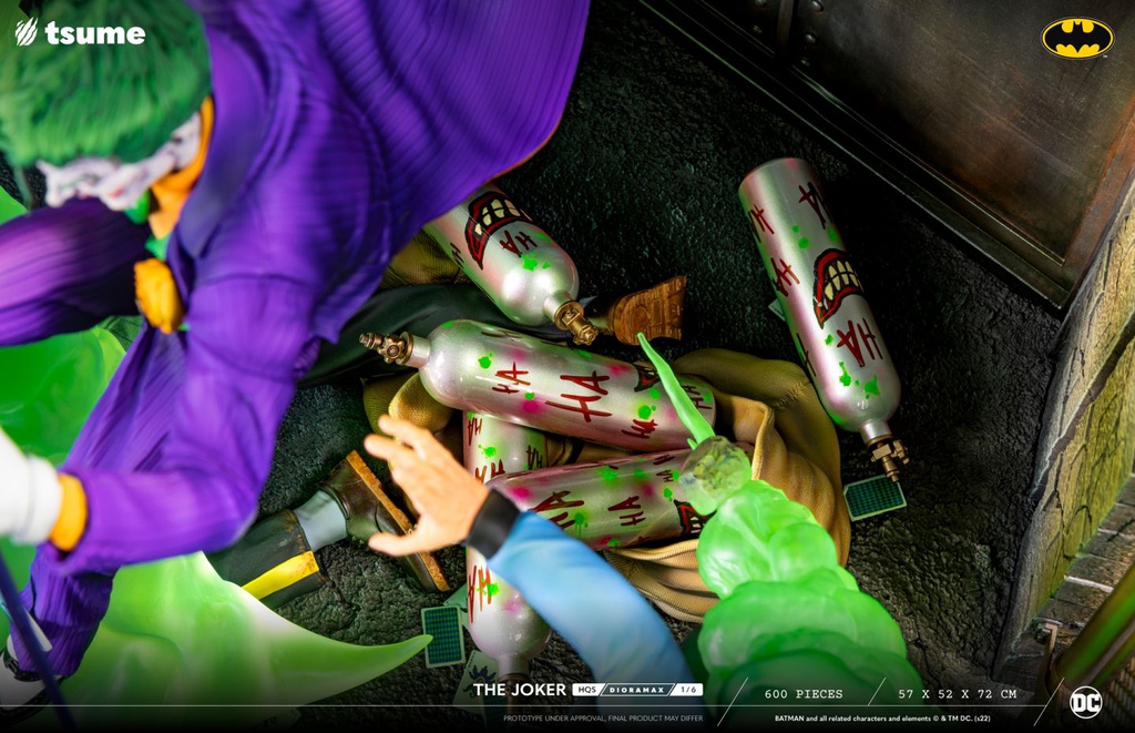 Tsume Studio - DC Comics HQS Dioramax The Joker 1/6 Scale Limited Edition Statue (Licensed) - Image 6