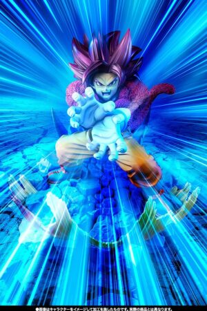 Alternative view of BANDAI - TAMASHII Dragon Ball Finished Model Figure ZERO Super Battle Super Saiyan 4 Son Goku DAIMA (Licensed)