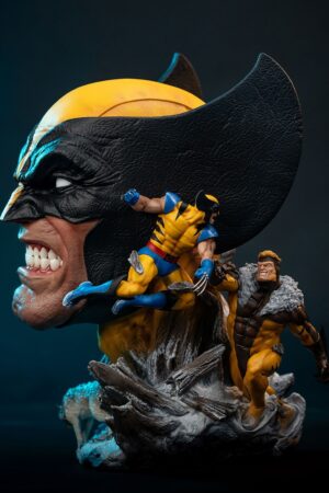 Alternative view of Wolverine Marvel Fine Art Bust (Licensed)-Premium Collectibles Studio